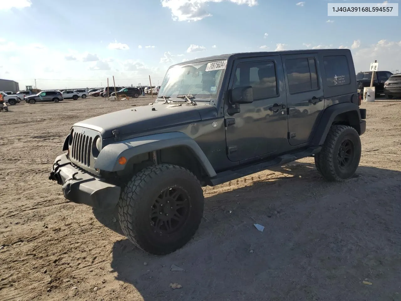 1J4GA39168L594557 2008 Jeep Wrangler Unlimited X