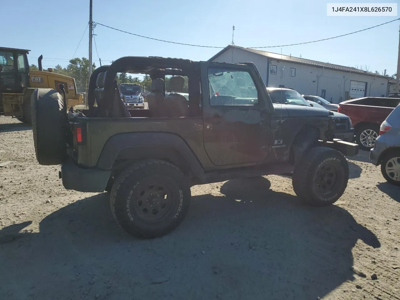 2008 Jeep Wrangler X VIN: 1J4FA241X8L626570 Lot: 70993444