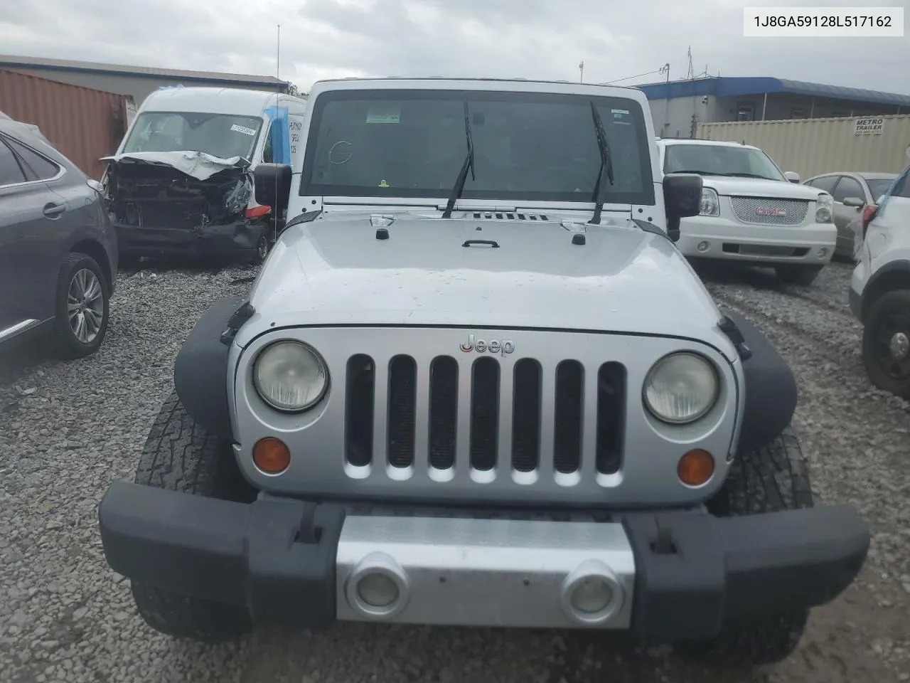 2008 Jeep Wrangler Unlimited Sahara VIN: 1J8GA59128L517162 Lot: 71540324