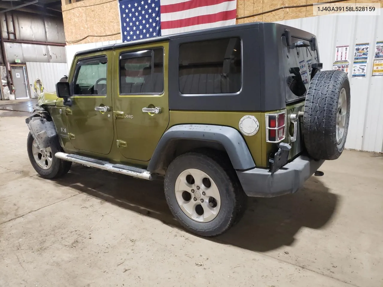 1J4GA39158L528159 2008 Jeep Wrangler Unlimited X