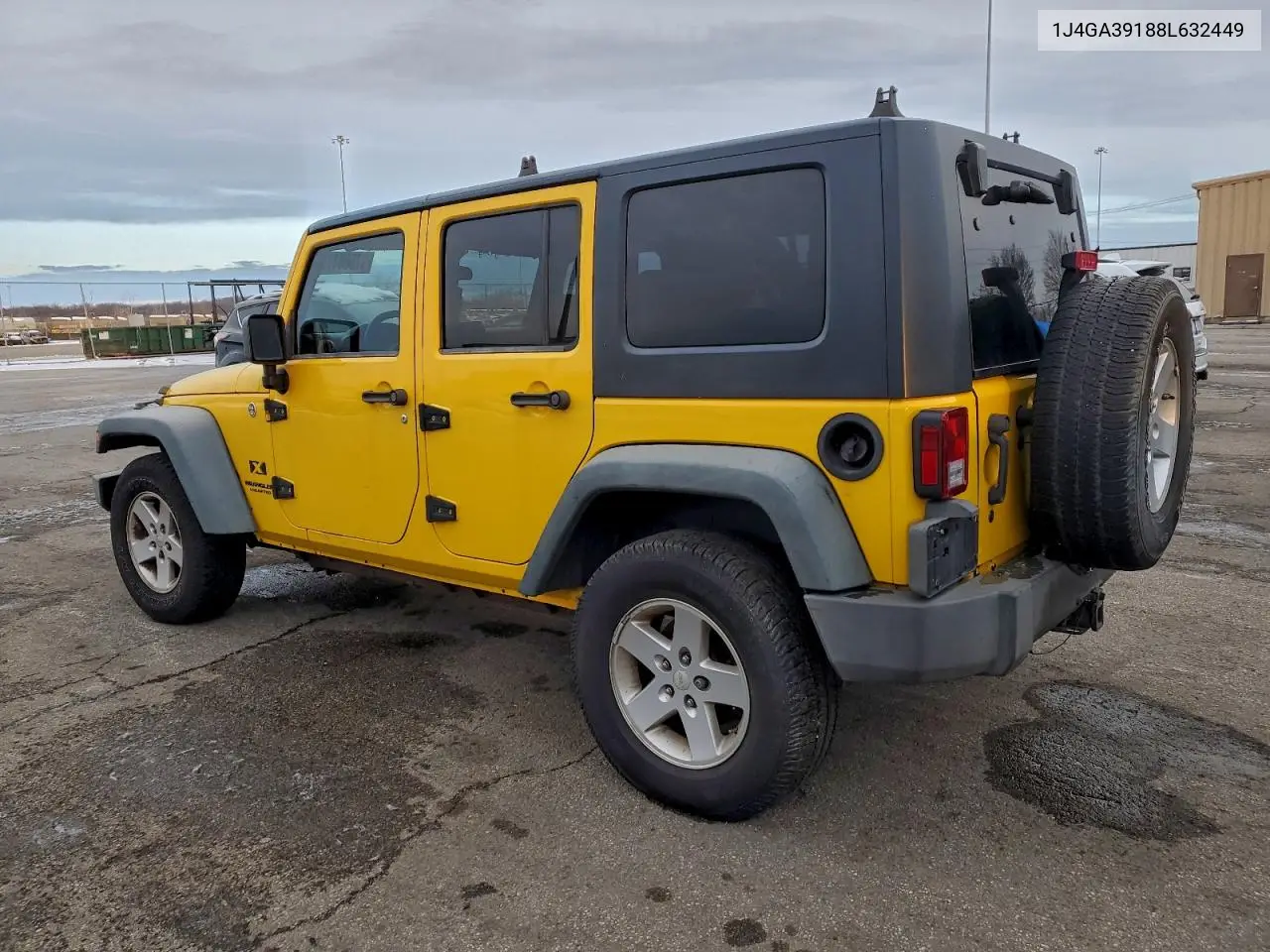 1J4GA39188L632449 2008 Jeep Wrangler Unlimited X