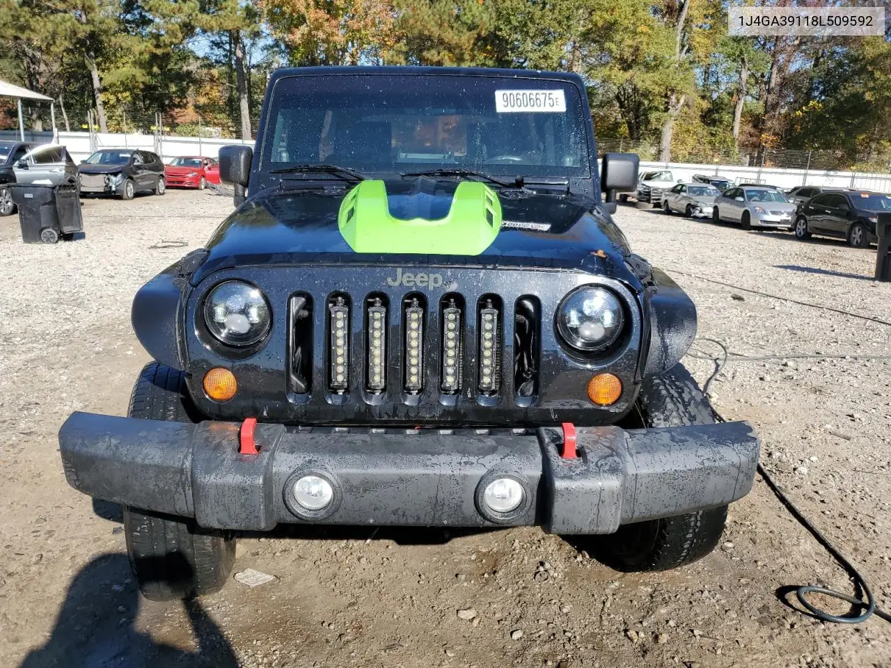 1J4GA39118L509592 2008 Jeep Wrangler Unlimited X