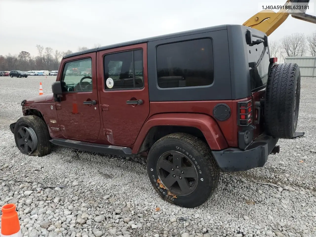 1J4GA59188L623181 2008 Jeep Wrangler Unlimited Sahara