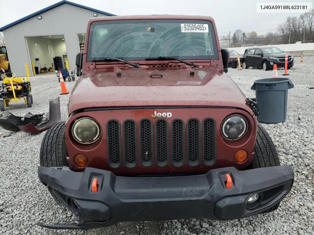 1J4GA59188L623181 2008 Jeep Wrangler Unlimited Sahara