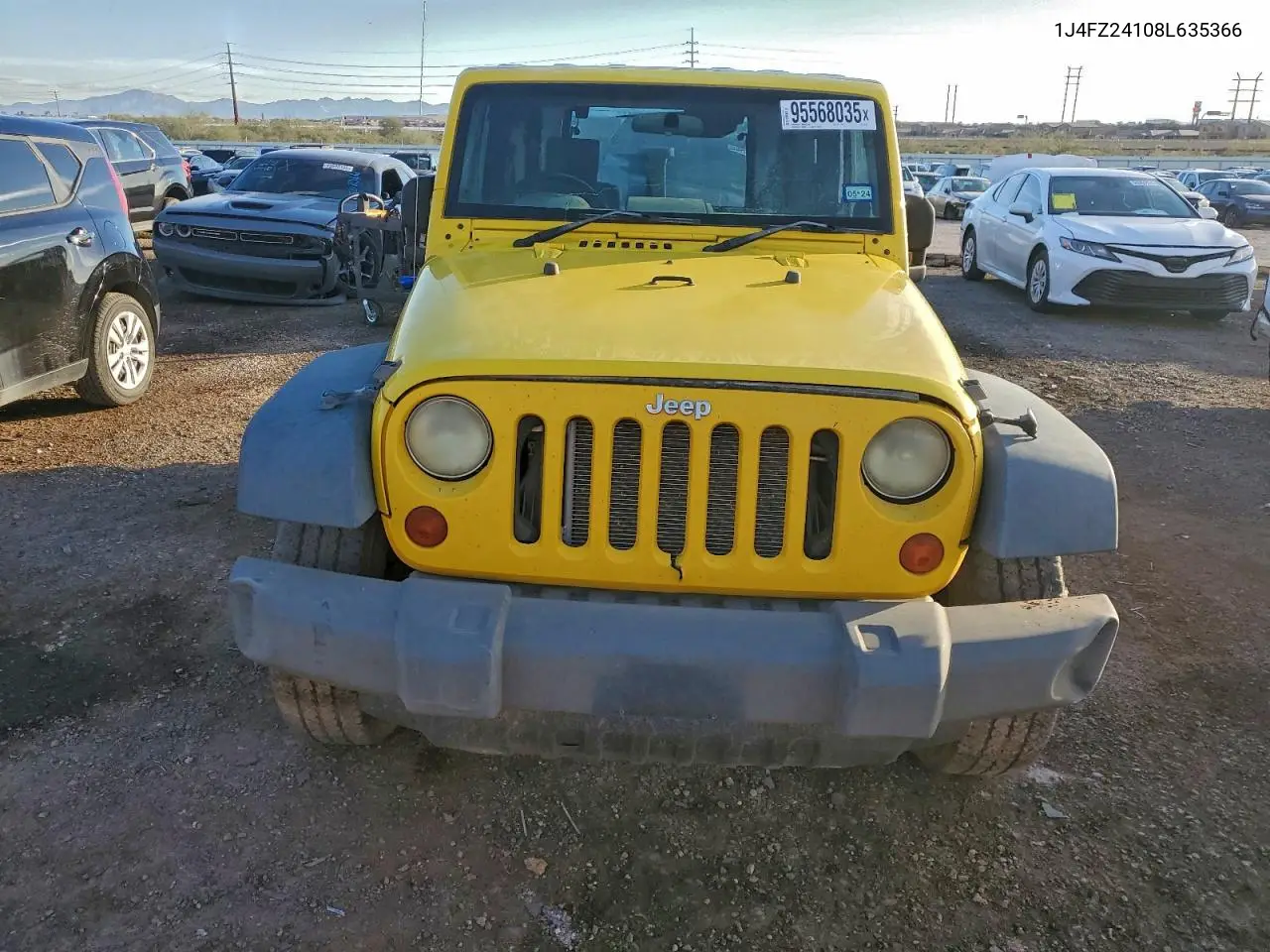 1J4FZ24108L635366 2008 Jeep Wrangler X
