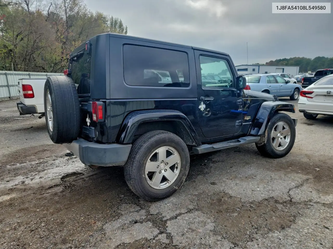 1J8FA54108L549580 2008 Jeep Wrangler Sahara