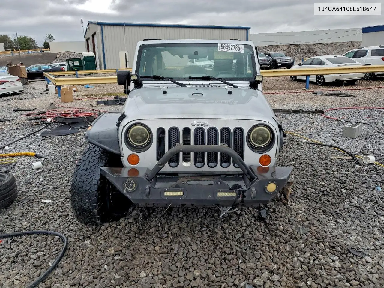 1J4GA64108L518647 2008 Jeep Wrangler Rubicon