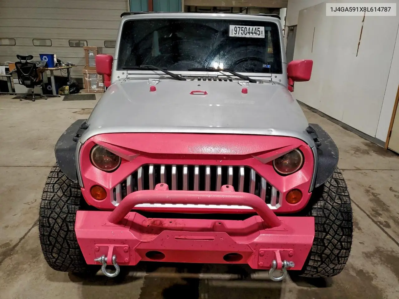 1J4GA591X8L614787 2008 Jeep Wrangler Unlimited Sahara