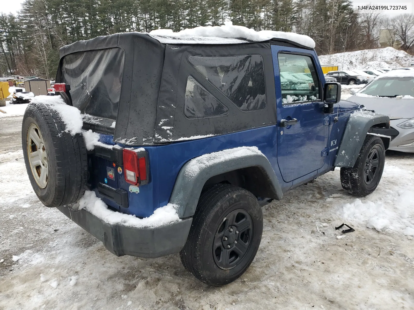 1J4FA24199L723745 2009 Jeep Wrangler X