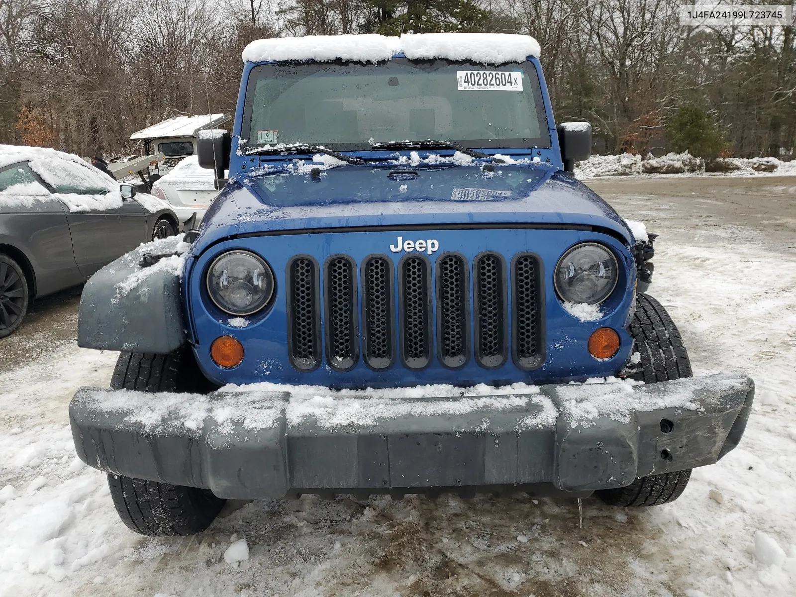 2009 Jeep Wrangler X VIN: 1J4FA24199L723745 Lot: 40282604