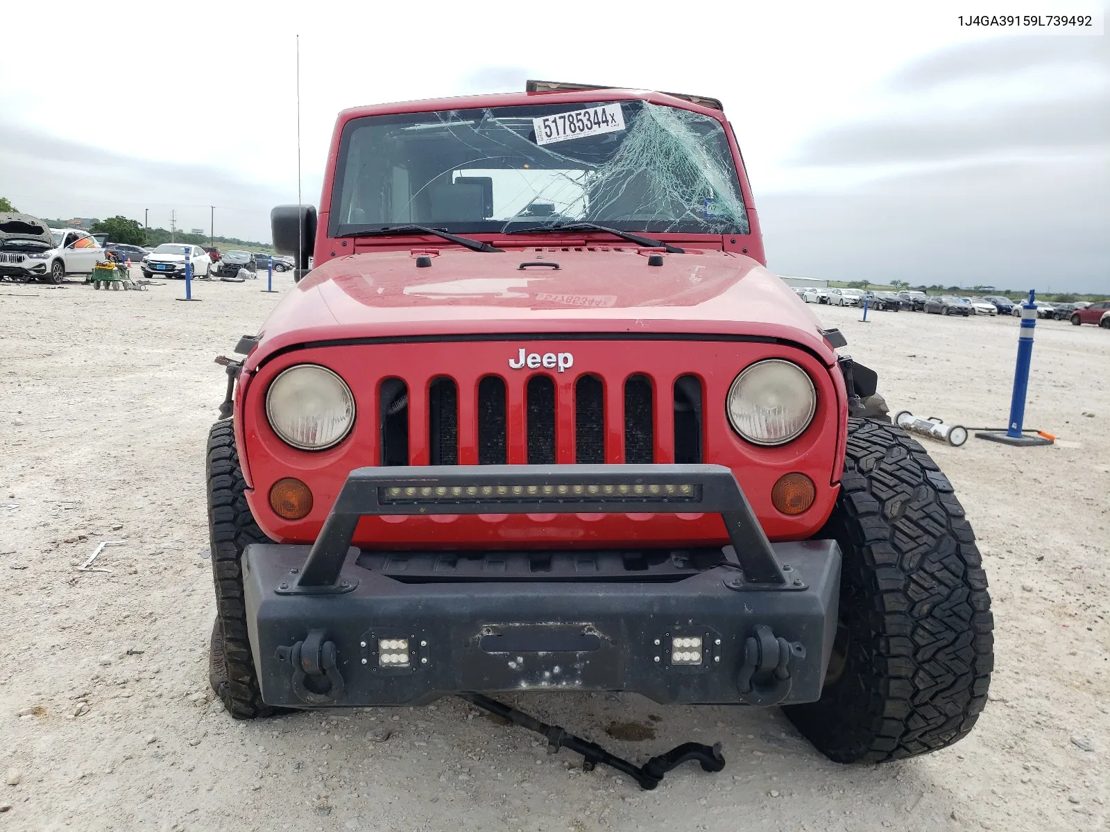 2009 Jeep Wrangler Unlimited X VIN: 1J4GA39159L739492 Lot: 51785344