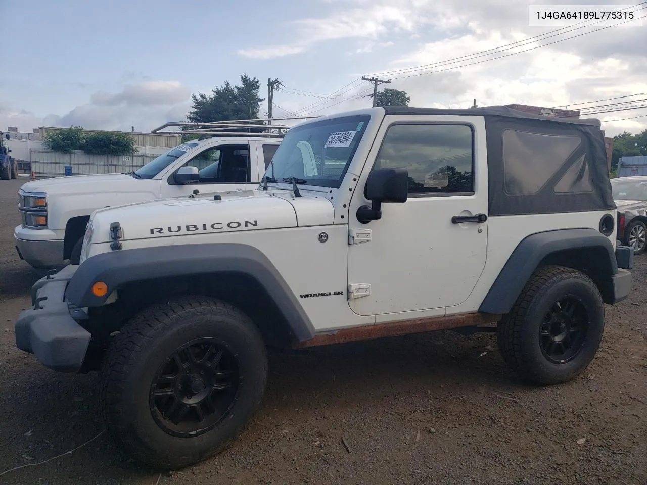 1J4GA64189L775315 2009 Jeep Wrangler Rubicon