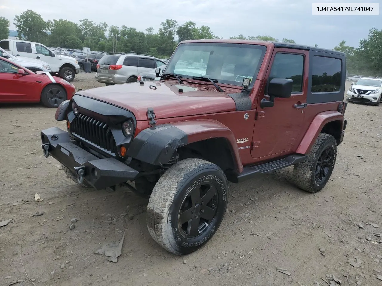 2009 Jeep Wrangler Sahara VIN: 1J4FA54179L741047 Lot: 59317664