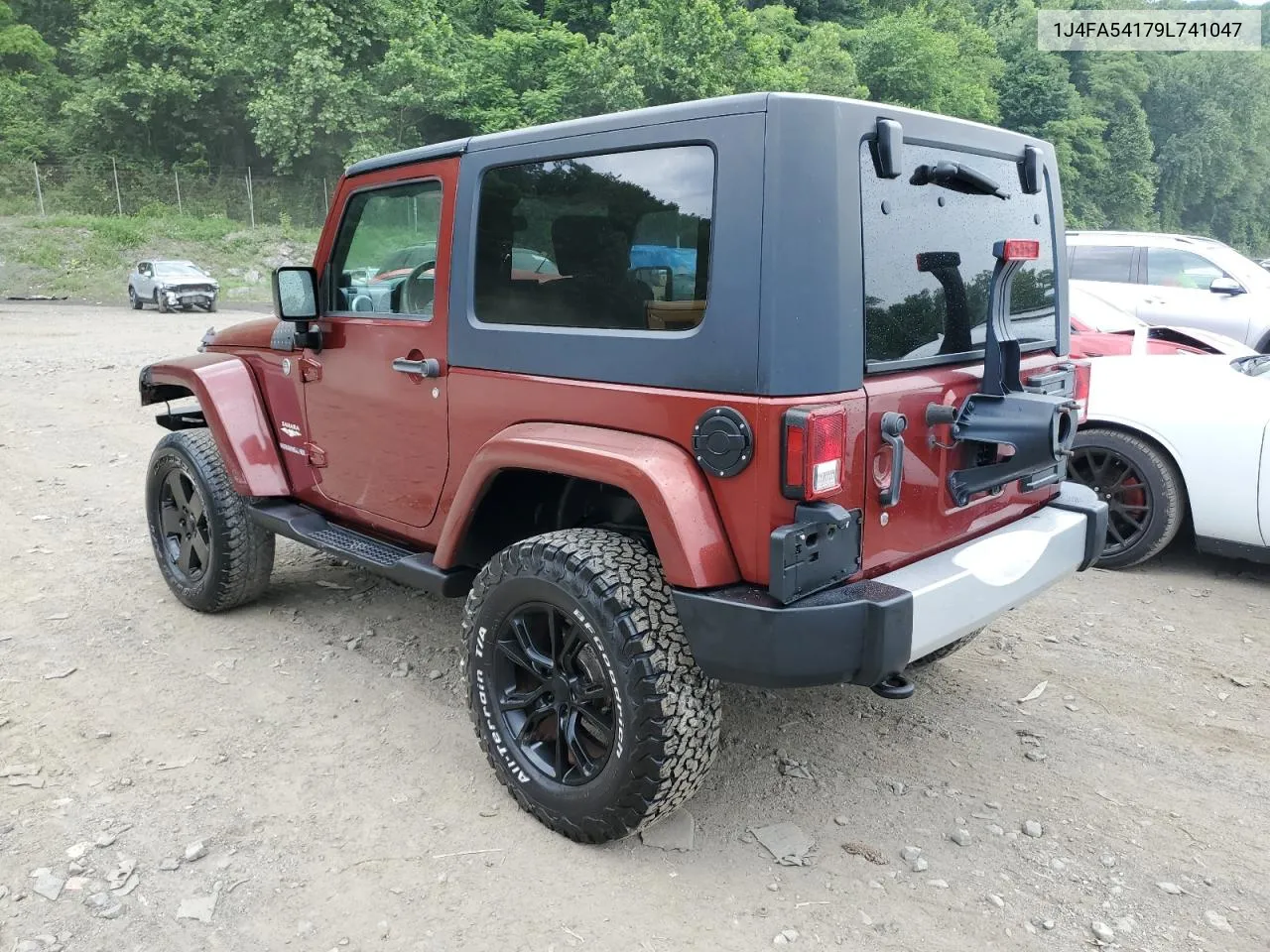 2009 Jeep Wrangler Sahara VIN: 1J4FA54179L741047 Lot: 59317664