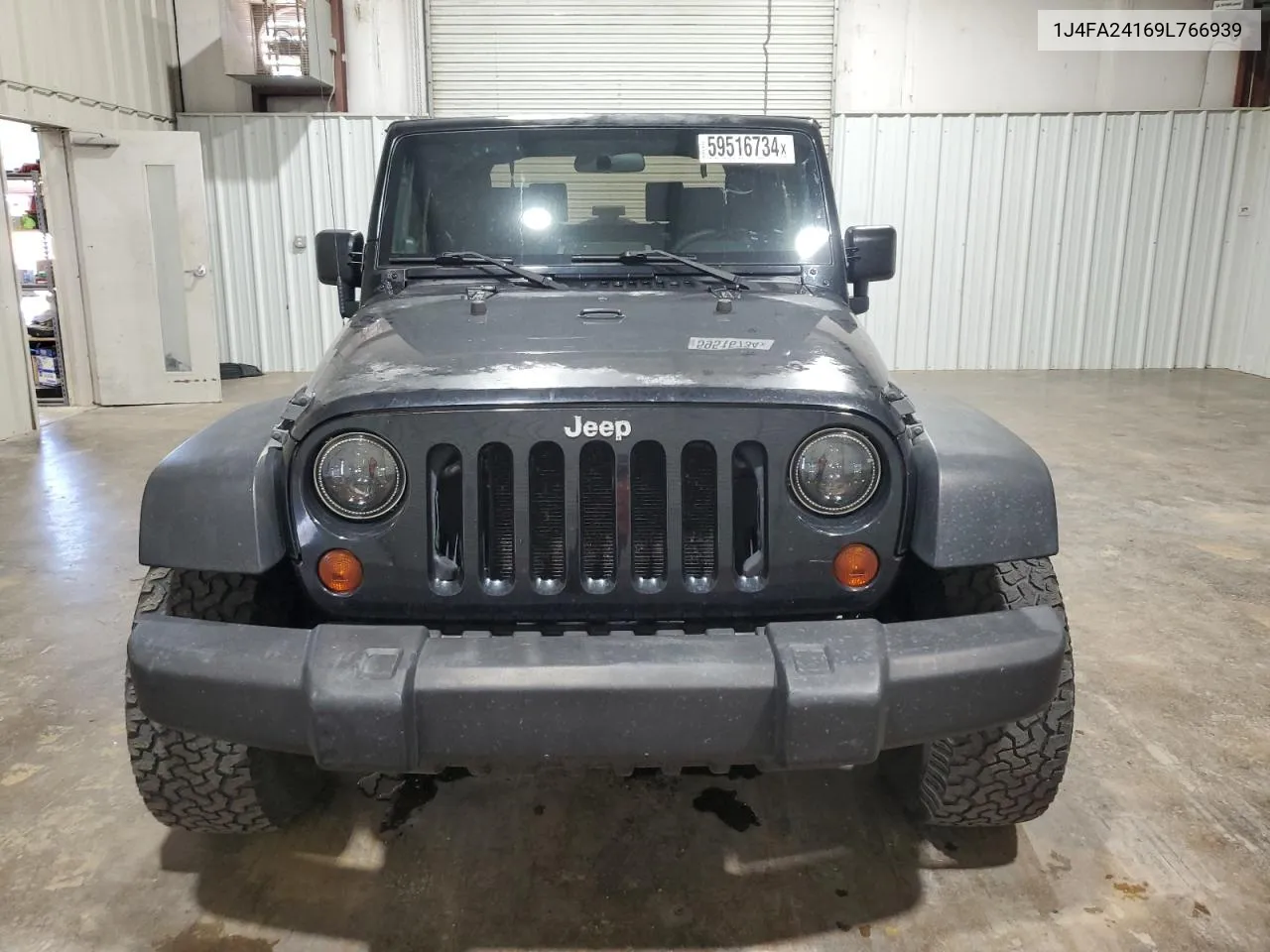 2009 Jeep Wrangler X VIN: 1J4FA24169L766939 Lot: 59516734