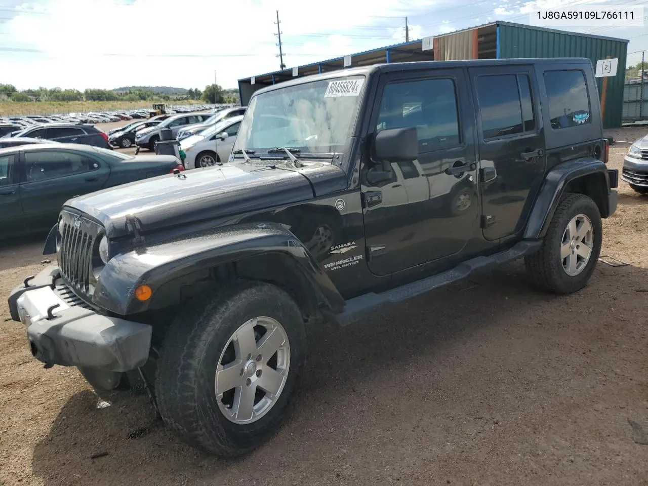 2009 Jeep Wrangler Unlimited Sahara VIN: 1J8GA59109L766111 Lot: 60456624