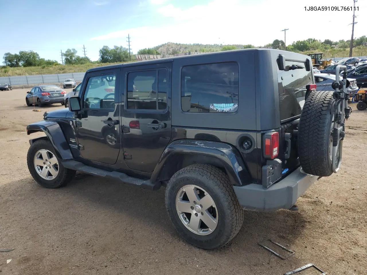 2009 Jeep Wrangler Unlimited Sahara VIN: 1J8GA59109L766111 Lot: 60456624