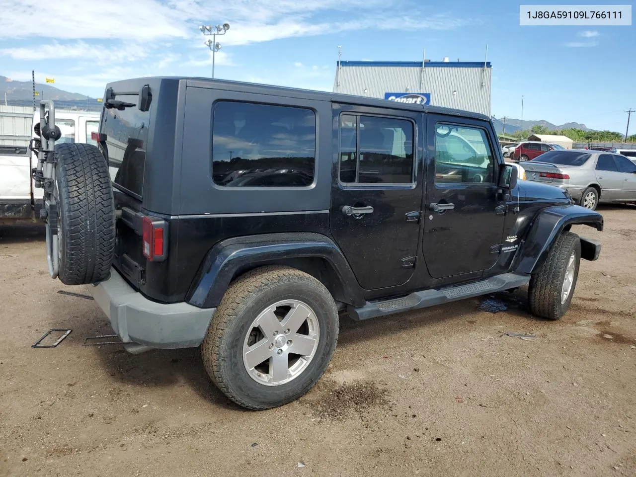 1J8GA59109L766111 2009 Jeep Wrangler Unlimited Sahara