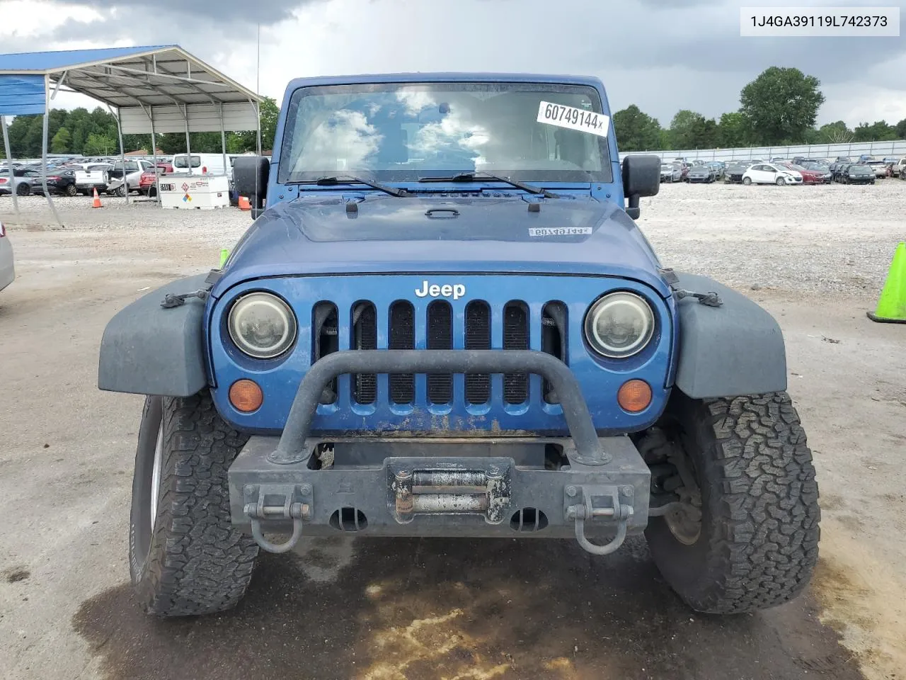 2009 Jeep Wrangler Unlimited X VIN: 1J4GA39119L742373 Lot: 60749144