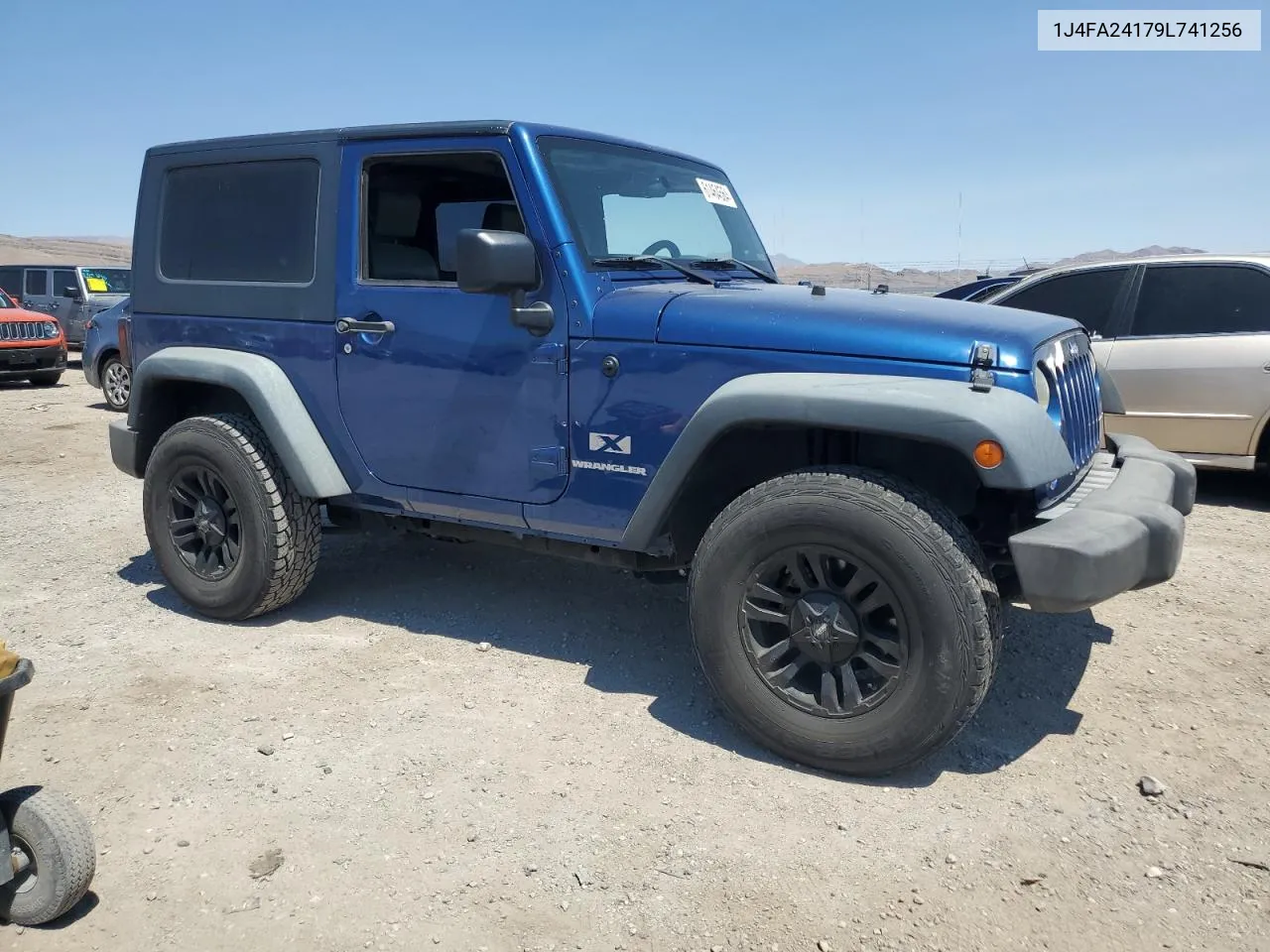 2009 Jeep Wrangler X VIN: 1J4FA24179L741256 Lot: 61464564