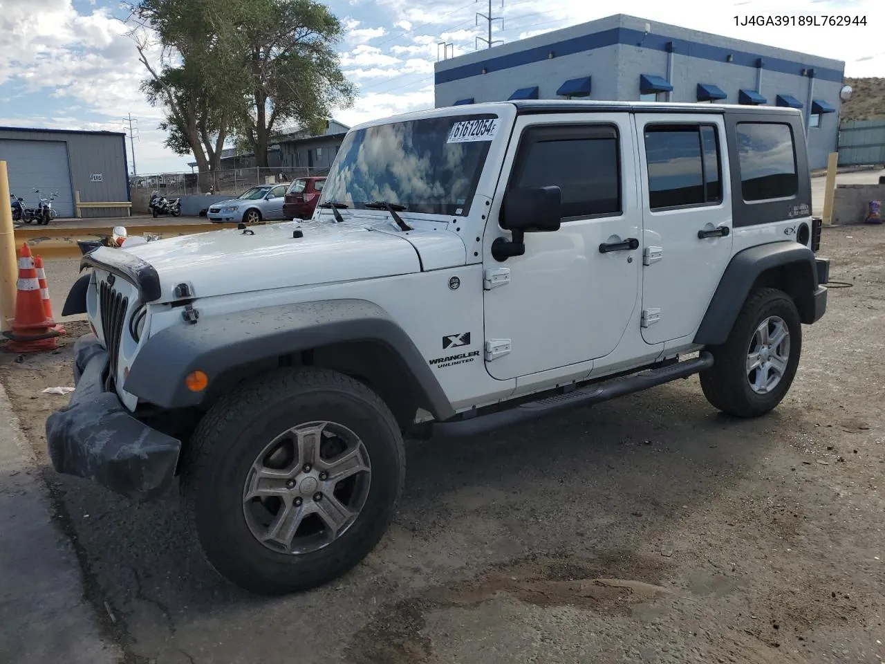 2009 Jeep Wrangler Unlimited X VIN: 1J4GA39189L762944 Lot: 61612054