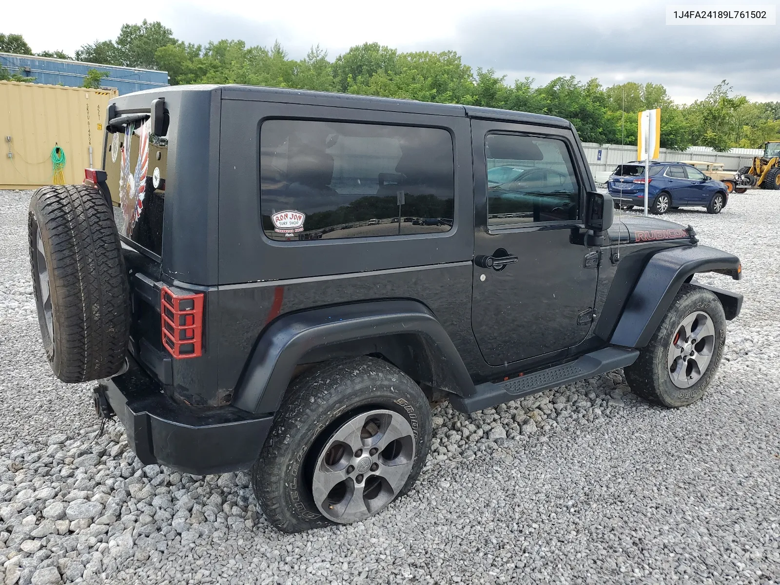 1J4FA24189L761502 2009 Jeep Wrangler X