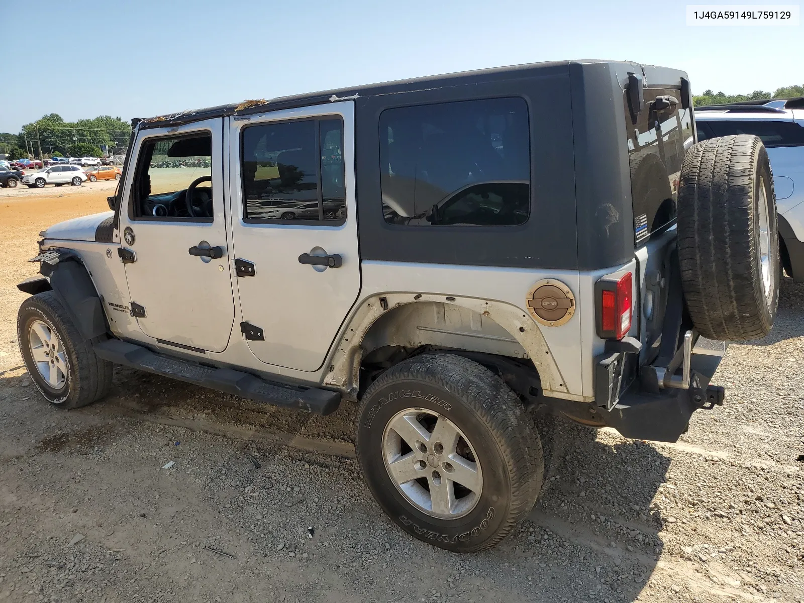 2009 Jeep Wrangler Unlimited Sahara VIN: 1J4GA59149L759129 Lot: 67647374