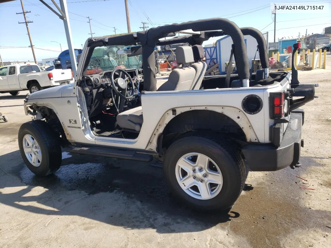 1J4FA24149L715147 2009 Jeep Wrangler X