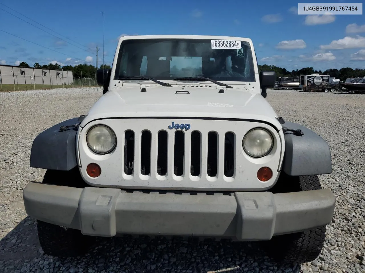 1J4GB39199L767454 2009 Jeep Wrangler Unlimited X