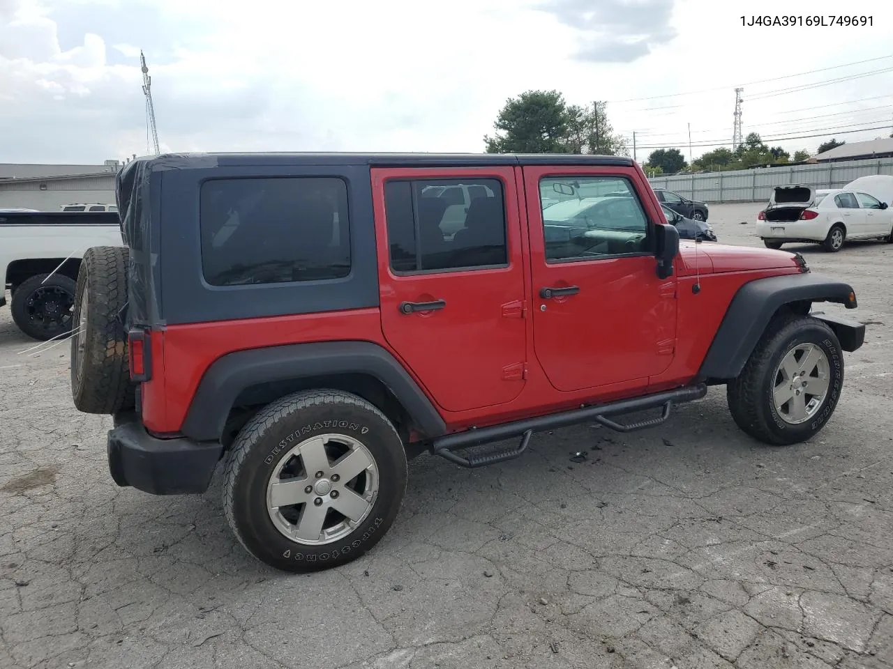 2009 Jeep Wrangler Unlimited X VIN: 1J4GA39169L749691 Lot: 69220984