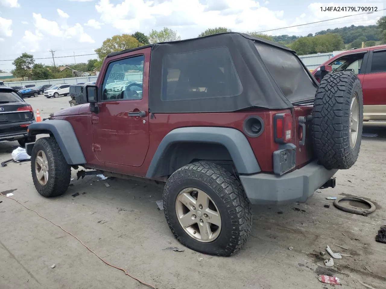 1J4FA24179L790912 2009 Jeep Wrangler X