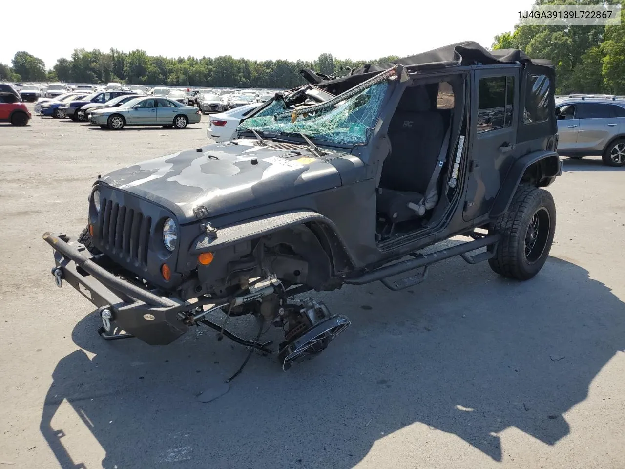 1J4GA39139L722867 2009 Jeep Wrangler Unlimited X