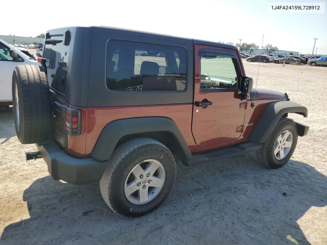 1J4FA24159L728912 2009 Jeep Wrangler X