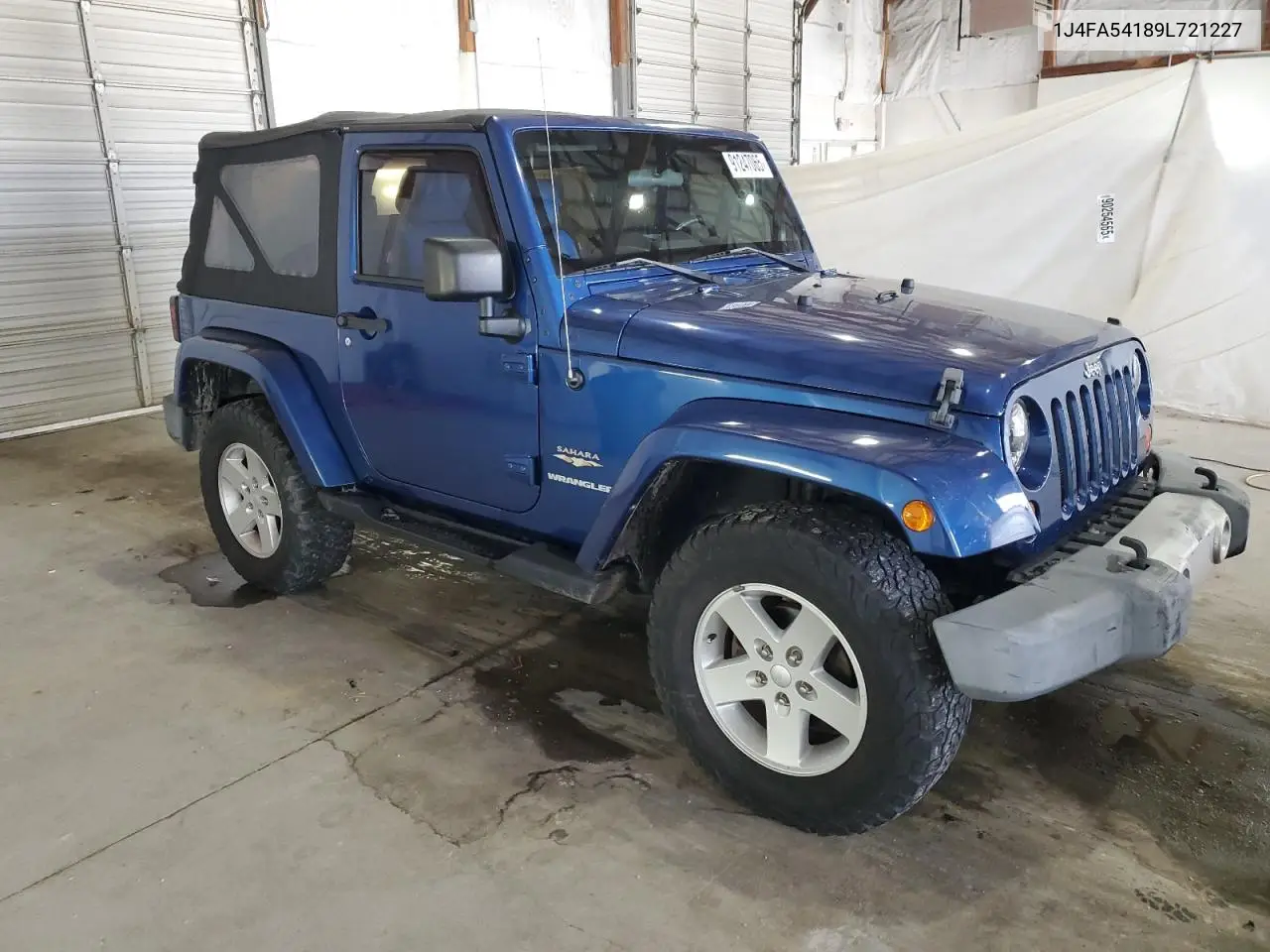 1J4FA54189L721227 2009 Jeep Wrangler Sahara