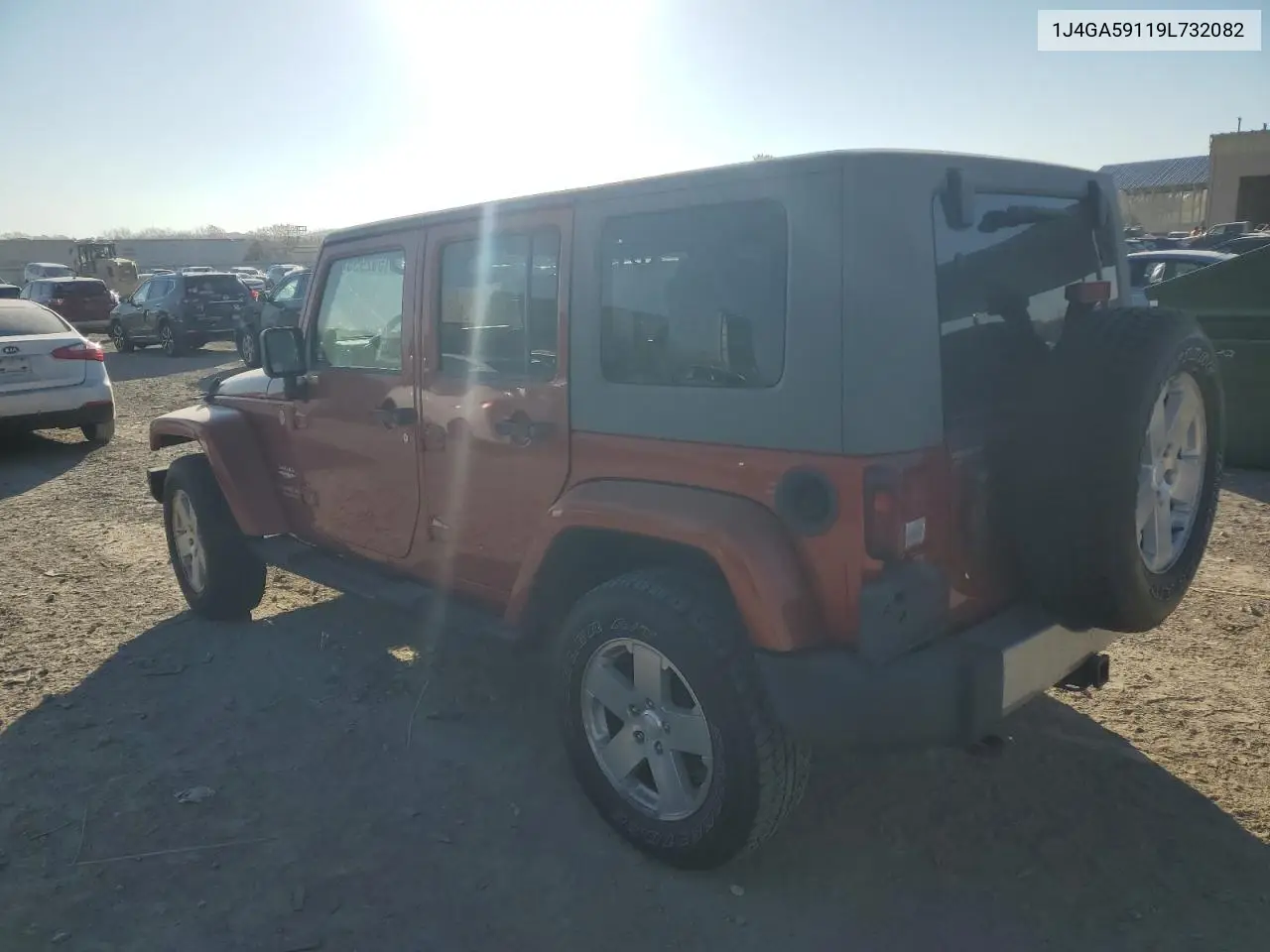 1J4GA59119L732082 2009 Jeep Wrangler Unlimited Sahara