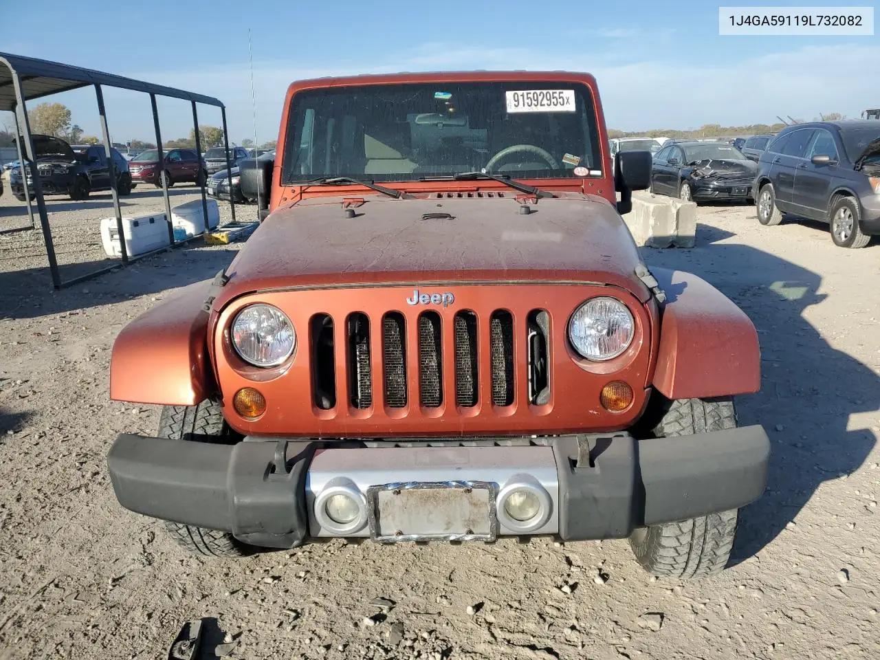 1J4GA59119L732082 2009 Jeep Wrangler Unlimited Sahara