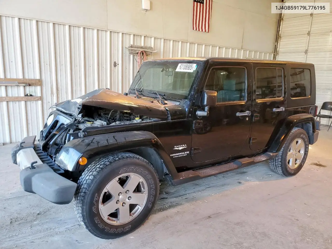 1J4GB59179L776195 2009 Jeep Wrangler Unlimited Sahara