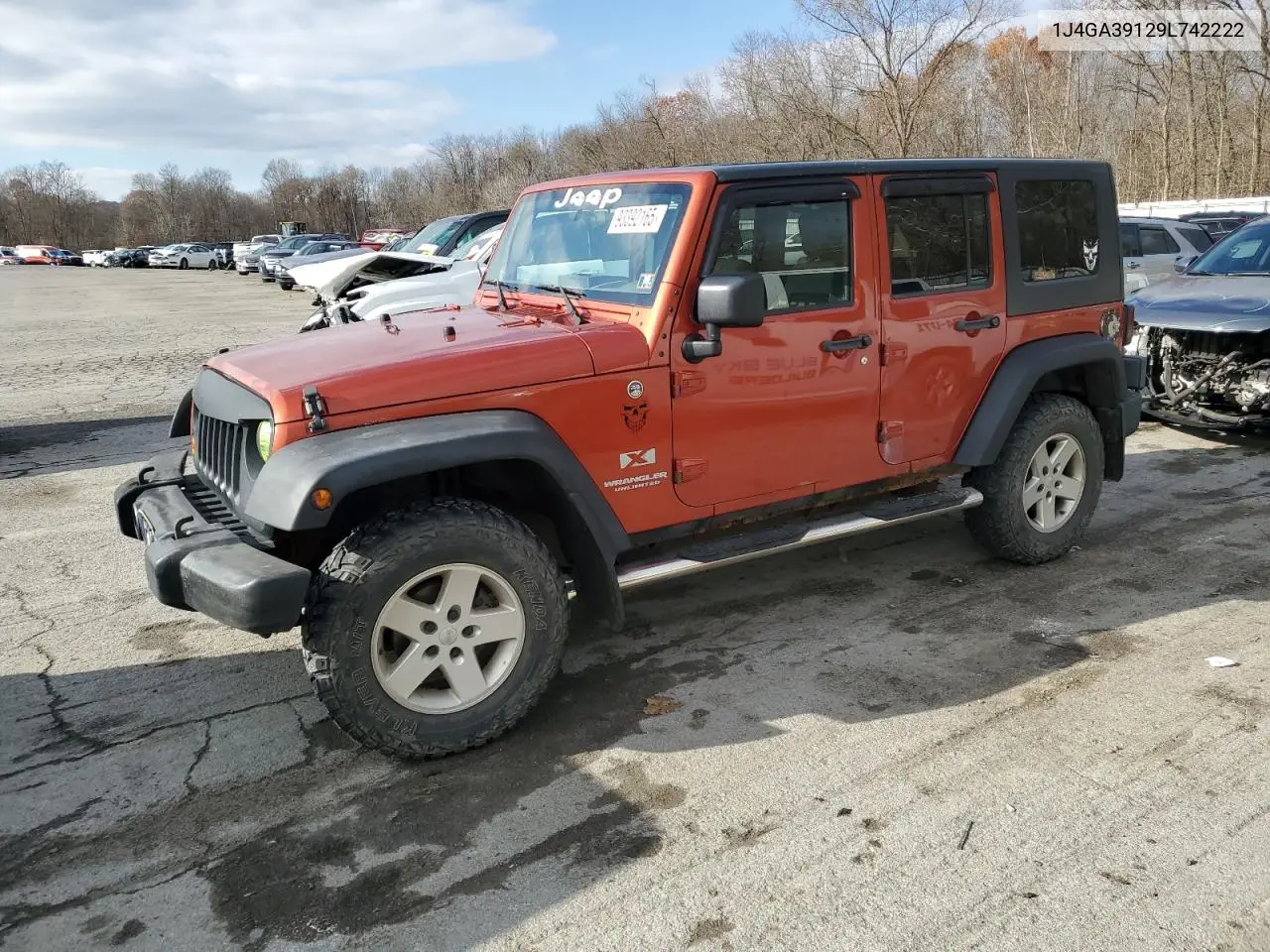 1J4GA39129L742222 2009 Jeep Wrangler Unlimited X