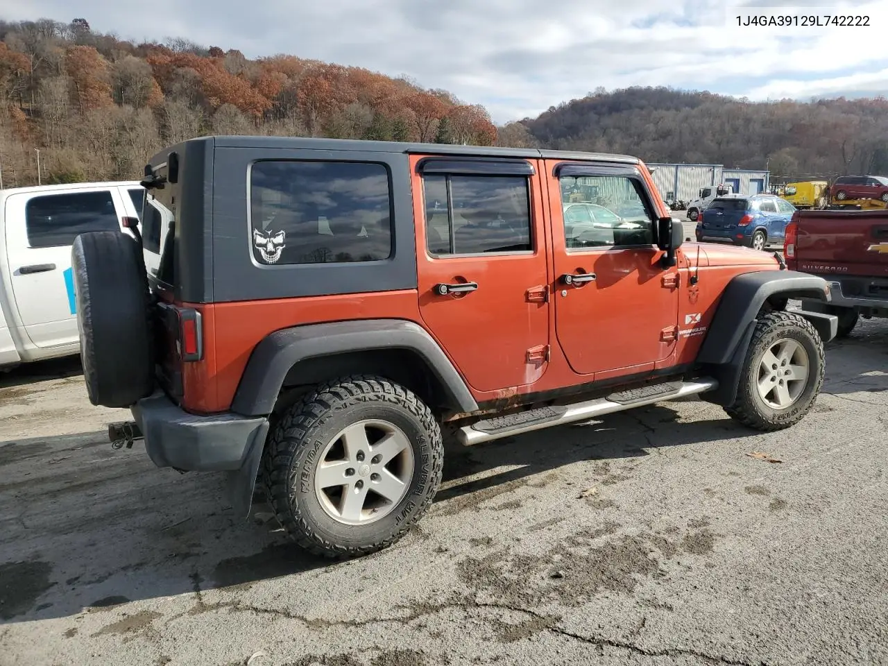 1J4GA39129L742222 2009 Jeep Wrangler Unlimited X