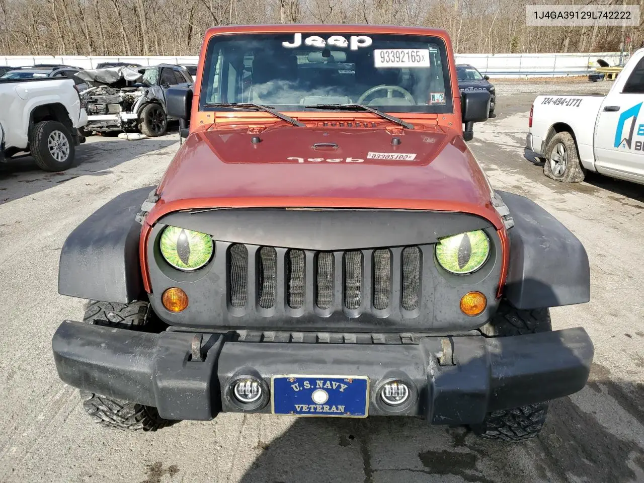 1J4GA39129L742222 2009 Jeep Wrangler Unlimited X