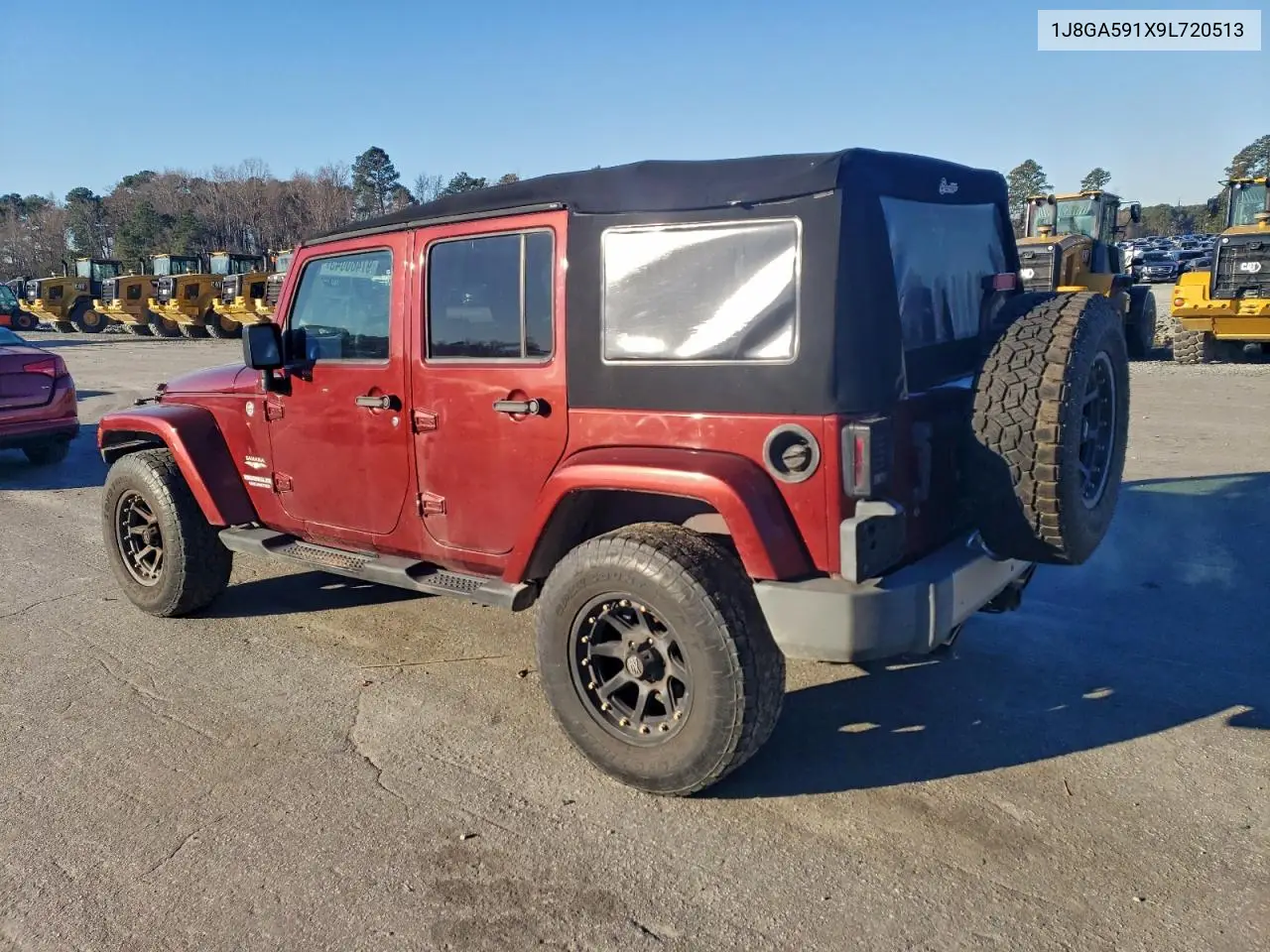 1J8GA591X9L720513 2009 Jeep Wrangler Unlimited Sahara