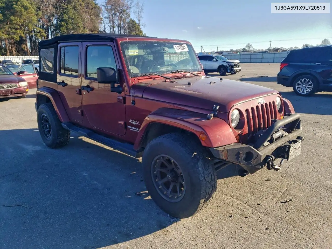 1J8GA591X9L720513 2009 Jeep Wrangler Unlimited Sahara
