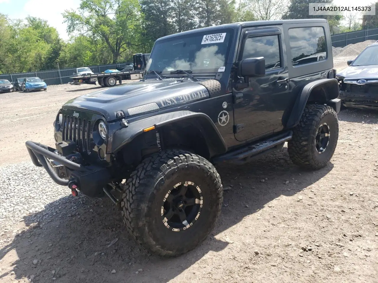 2010 Jeep Wrangler Sport VIN: 1J4AA2D12AL145373 Lot: 54162925