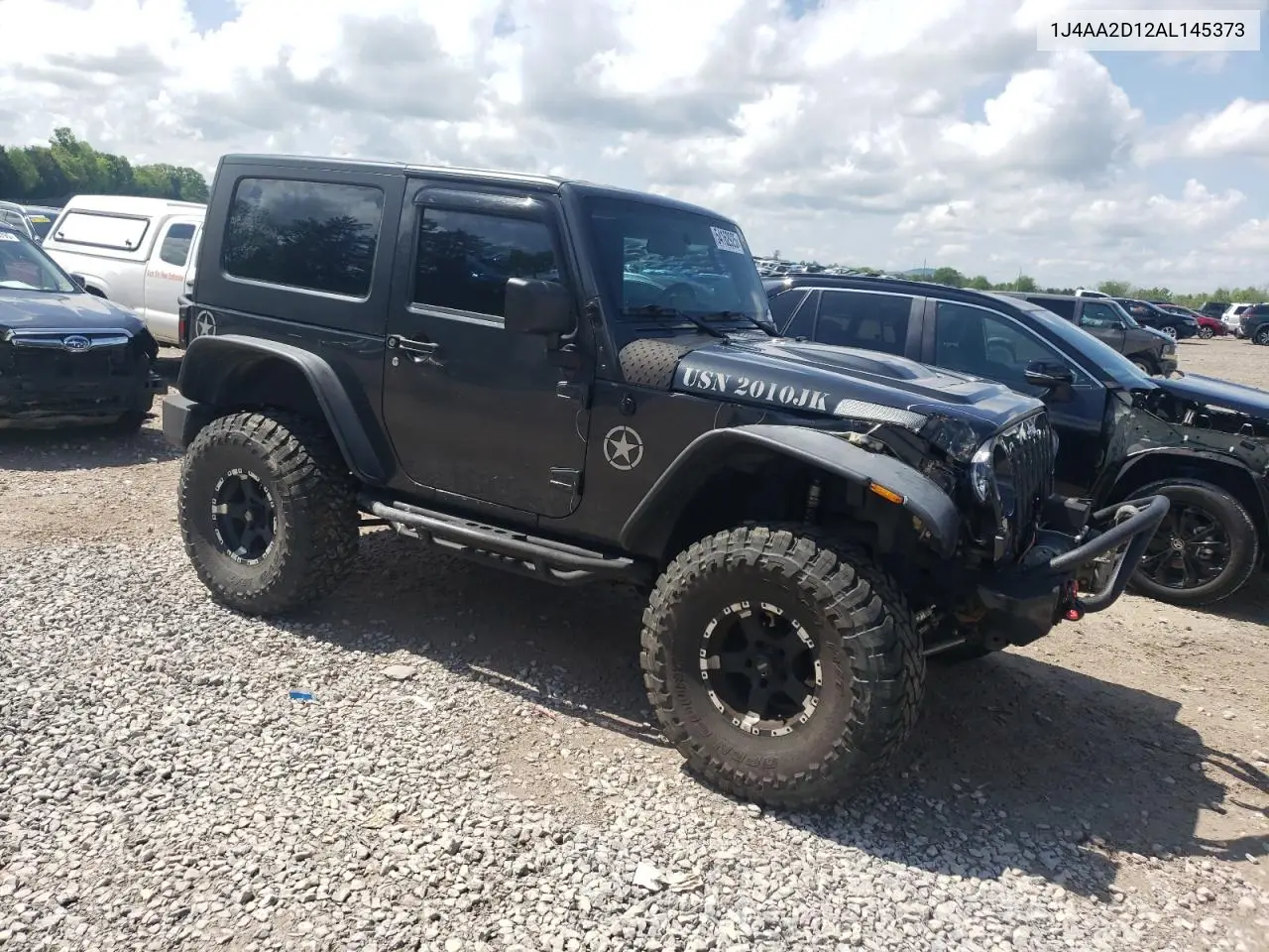 2010 Jeep Wrangler Sport VIN: 1J4AA2D12AL145373 Lot: 54162925