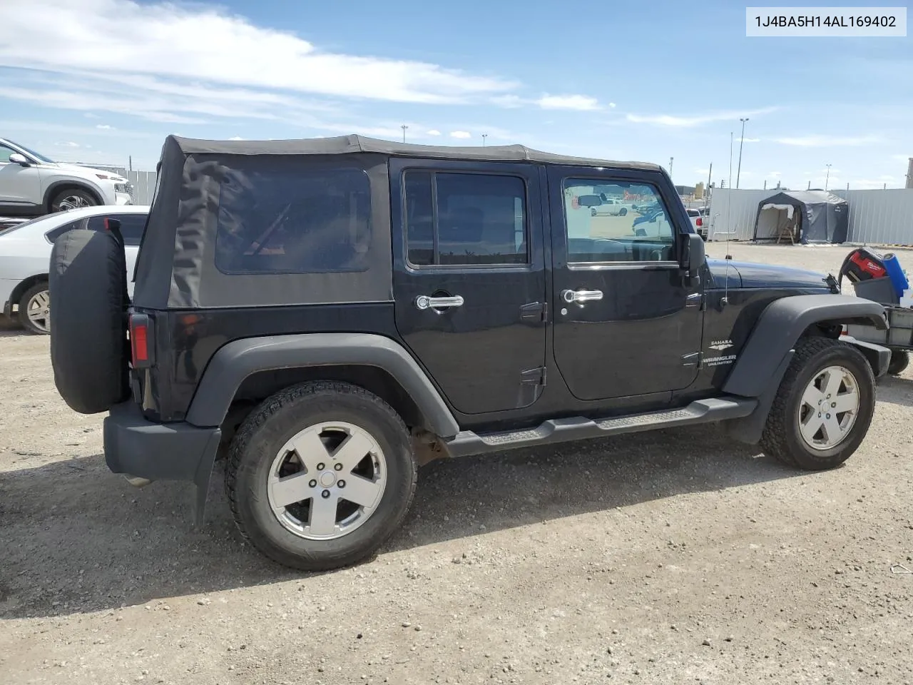 2010 Jeep Wrangler Unlimited Sahara VIN: 1J4BA5H14AL169402 Lot: 54928784