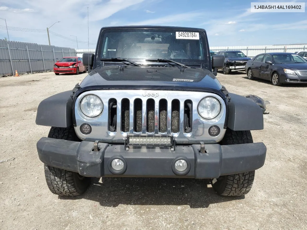 2010 Jeep Wrangler Unlimited Sahara VIN: 1J4BA5H14AL169402 Lot: 54928784