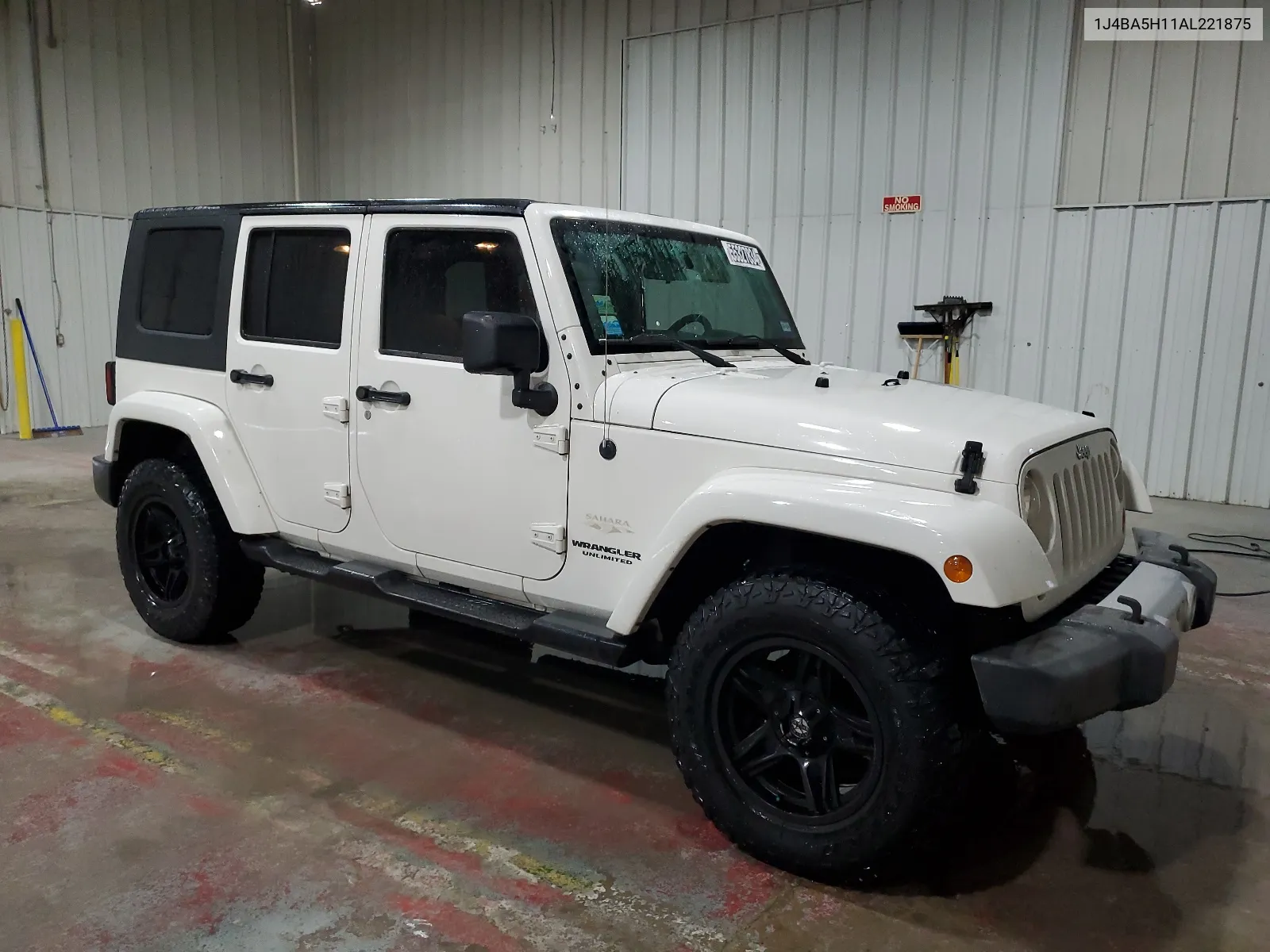 2010 Jeep Wrangler Unlimited Sahara VIN: 1J4BA5H11AL221875 Lot: 55327834