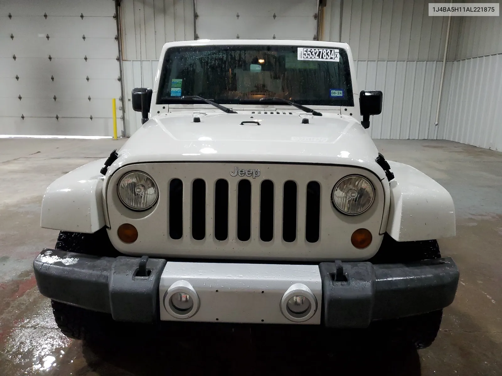 2010 Jeep Wrangler Unlimited Sahara VIN: 1J4BA5H11AL221875 Lot: 55327834