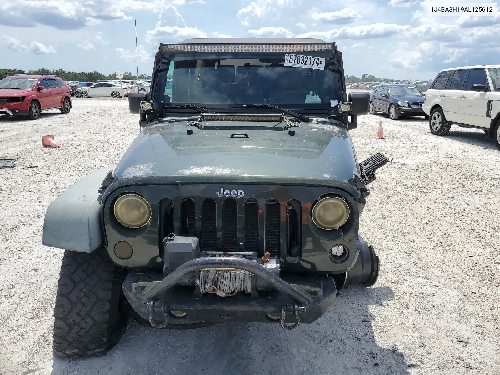 2010 Jeep Wrangler Unlimited Sport VIN: 1J4BA3H19AL125612 Lot: 57632174