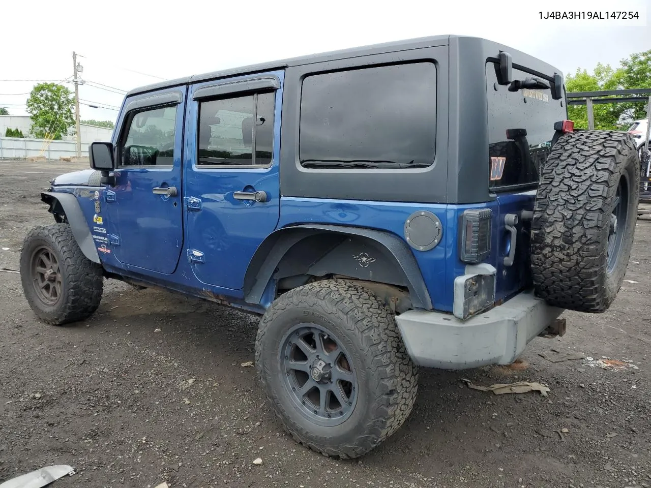 2010 Jeep Wrangler Unlimited Sport VIN: 1J4BA3H19AL147254 Lot: 57892444